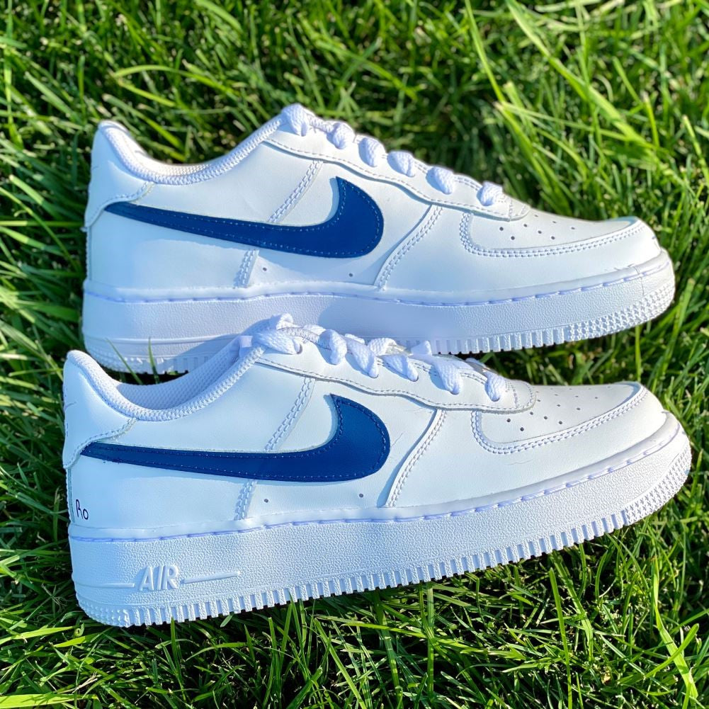 Royal Blue Custom Sneakers Air Force 1