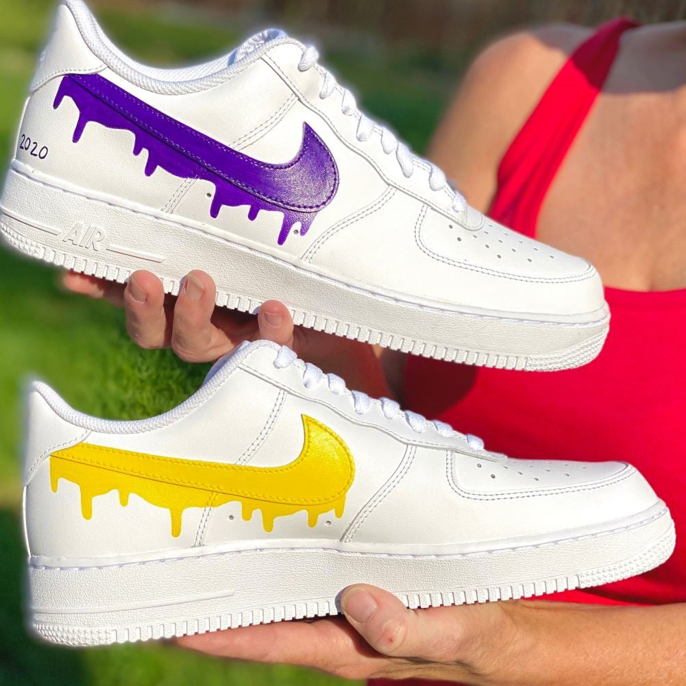 Dripping Smooth Custom Sneakers Air Force 1