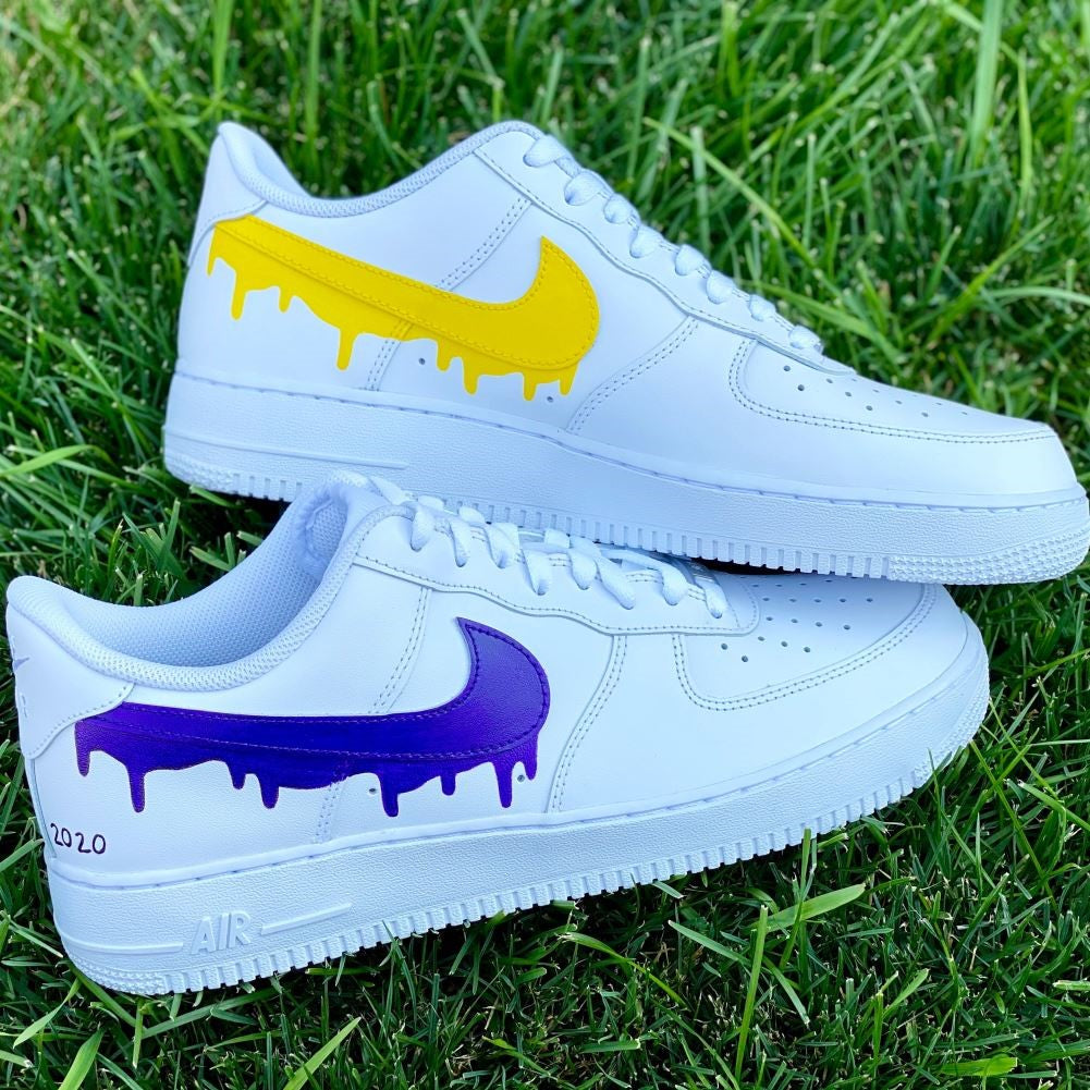 Dripping Smooth Custom Sneakers Air Force 1