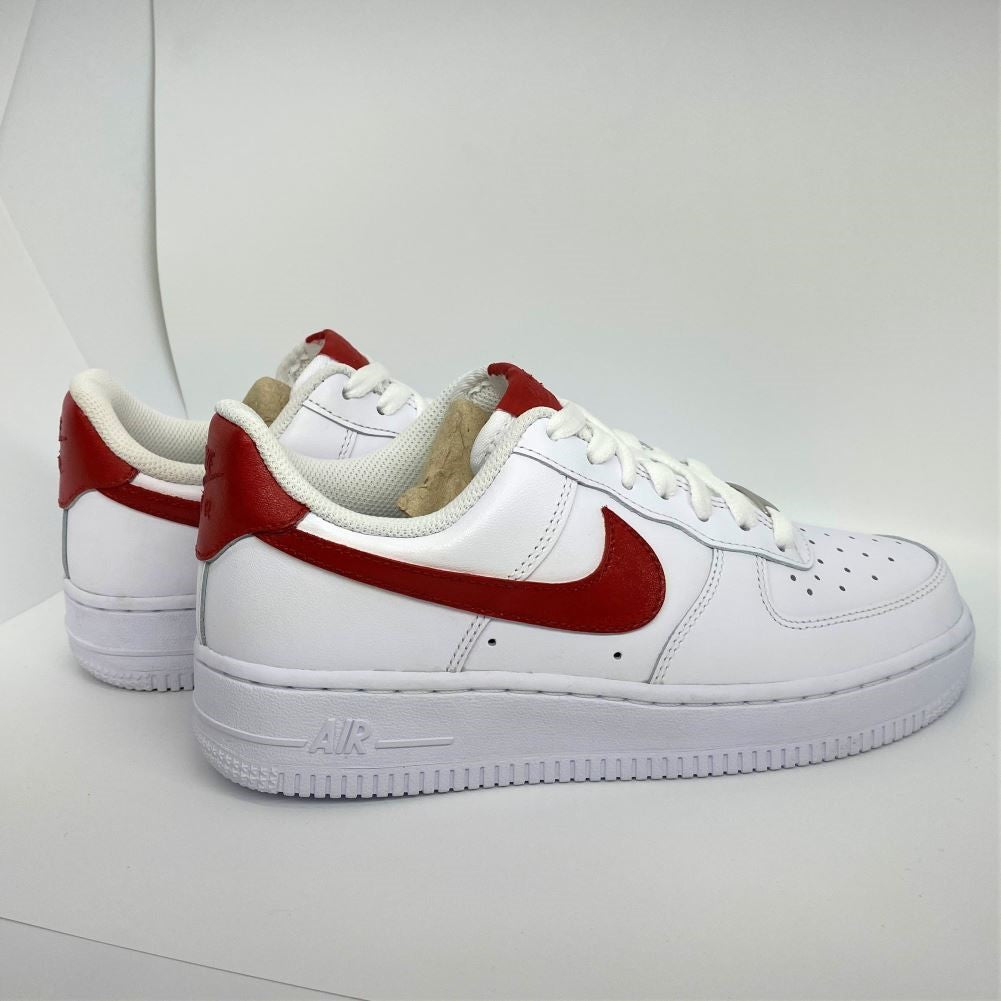 Dark Red Custom Sneakers Air Force 1