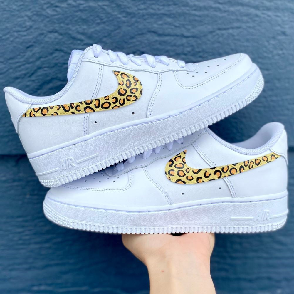 Leopard Print Custom Sneakers Air Force 1