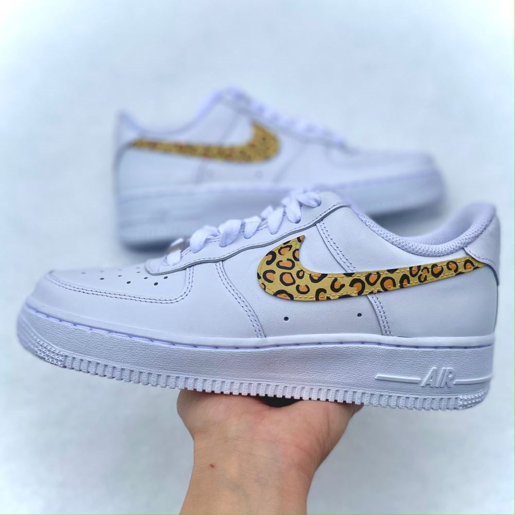 Leopard Print Custom Sneakers Air Force 1