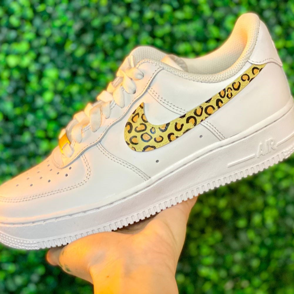 Leopard Print Custom Sneakers Air Force 1