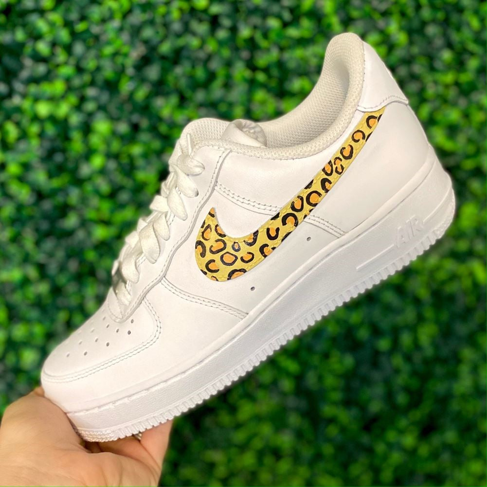 Leopard Print Custom Sneakers Air Force 1