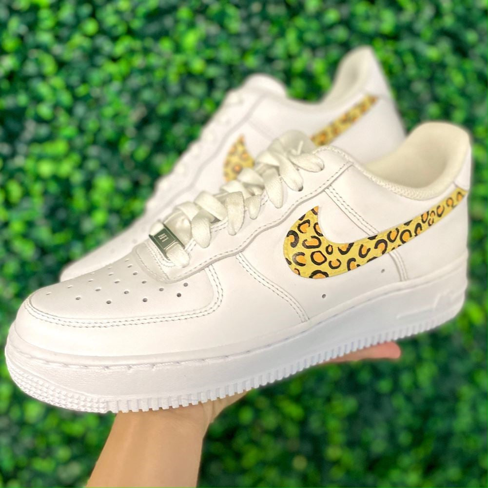 Leopard Print Custom Sneakers Air Force 1