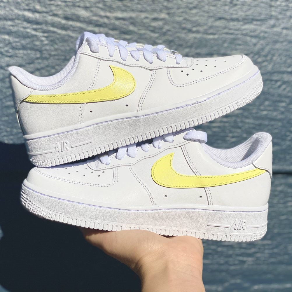 Baby Yellow Custom Sneakers Air Force 1