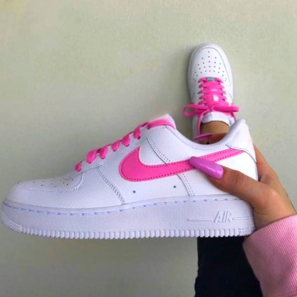 Rose Pink Custom Sneakers Air Force 1