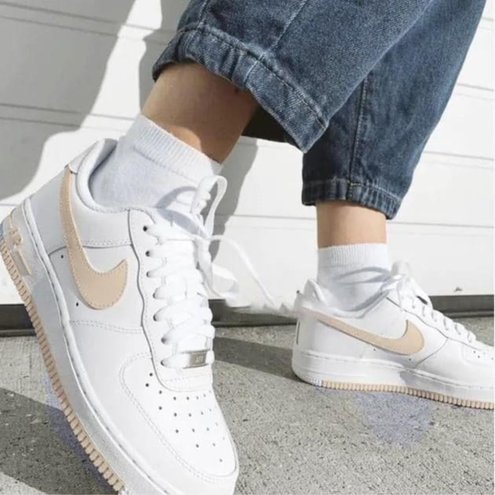 Soft Beige Custom Sneakers Air Force 1