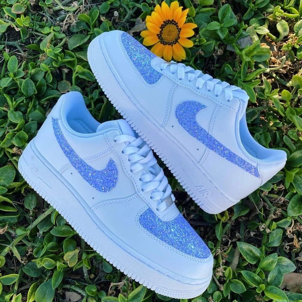 Blue Blinks Custom Sneakers Air Force 1