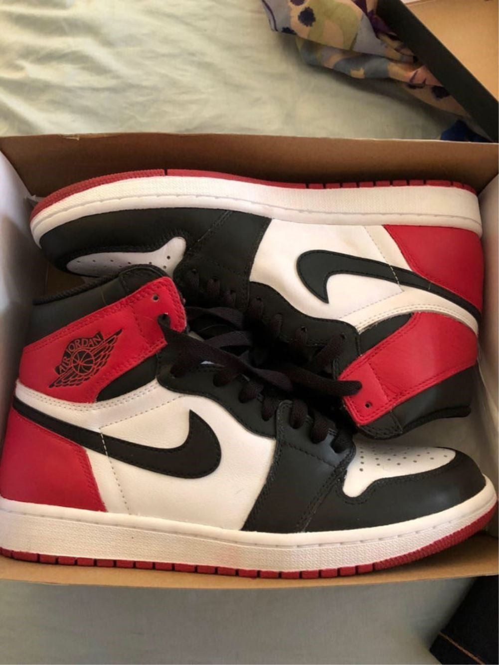 Red Black Sneakers Custom Air Jordan 1