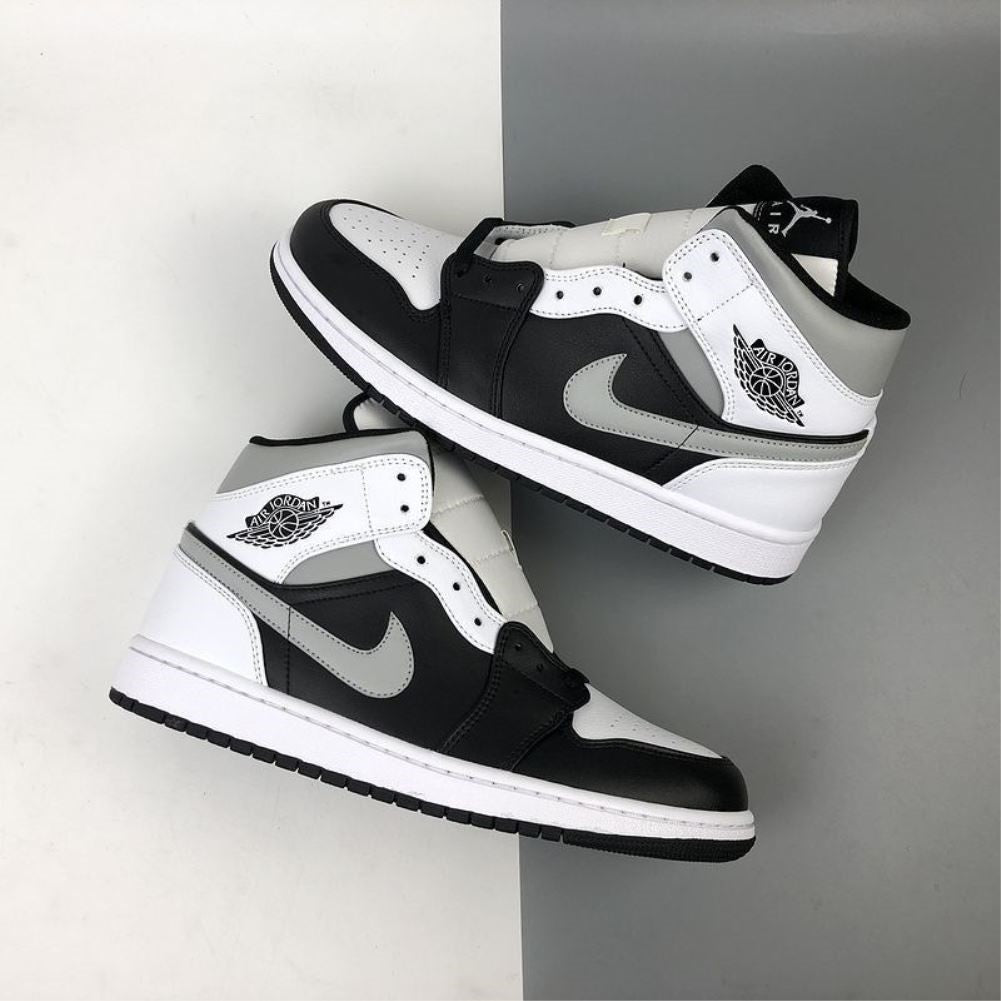 Black Grey Sneakers Custom Air Jordan 1