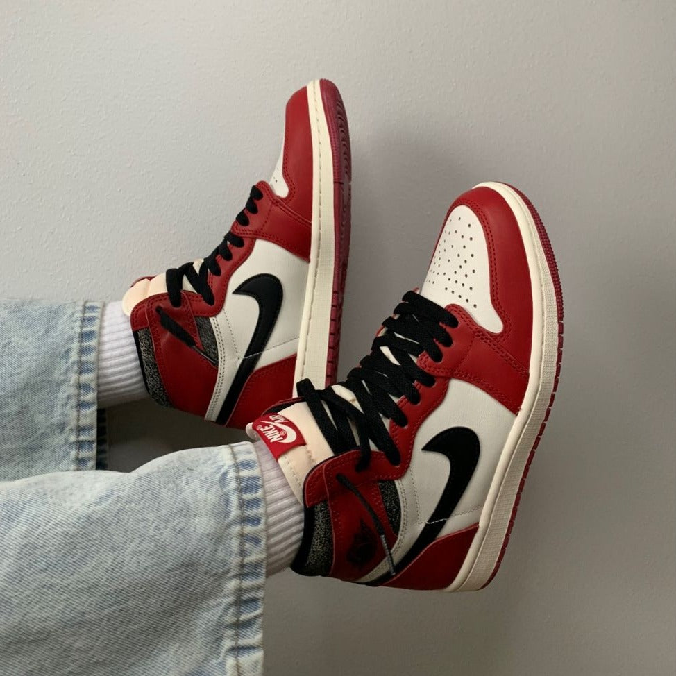 Chicago Red Custom Sneakers Air Jordan 1