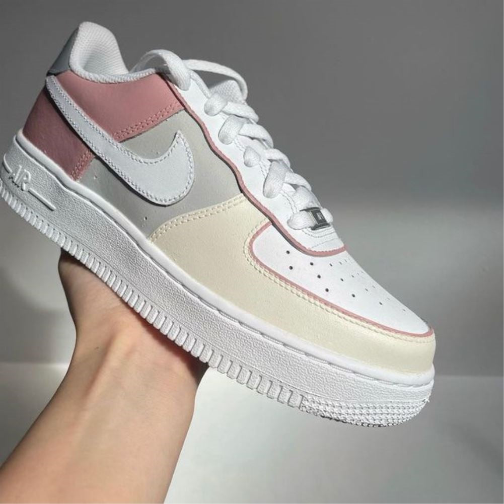 Tricolor Custom Sneakers Air Force 1