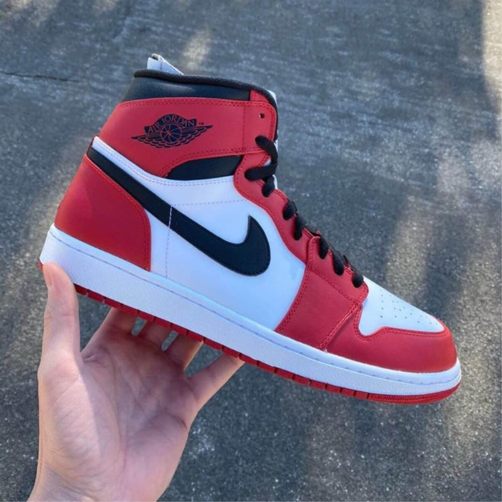 Velvet Red Sneakers Custom Air Jordan 1