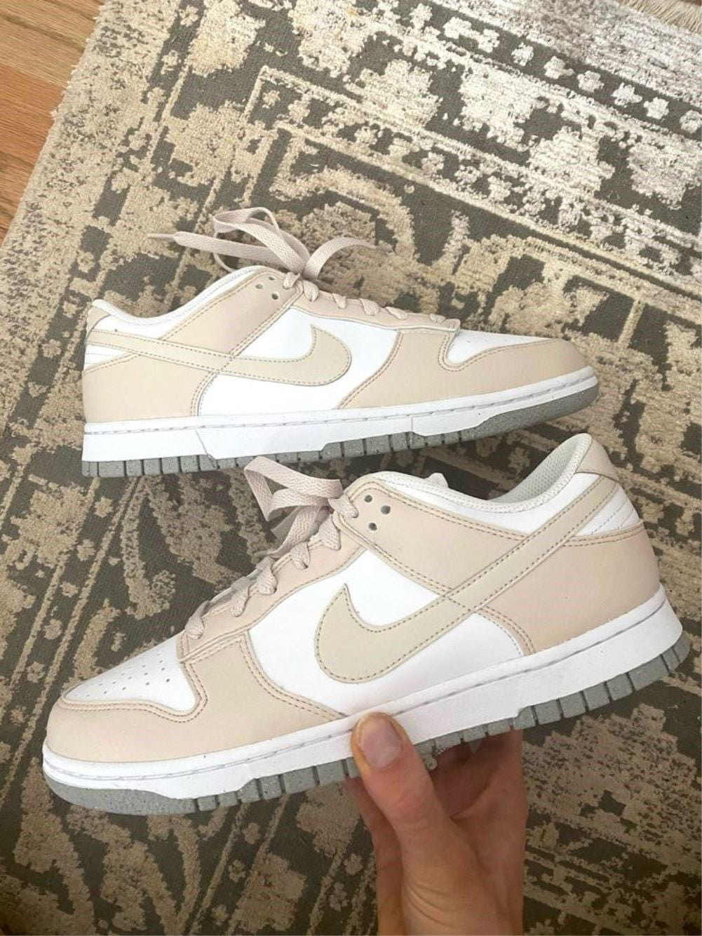 Beige  Sneakers Custom Dunk