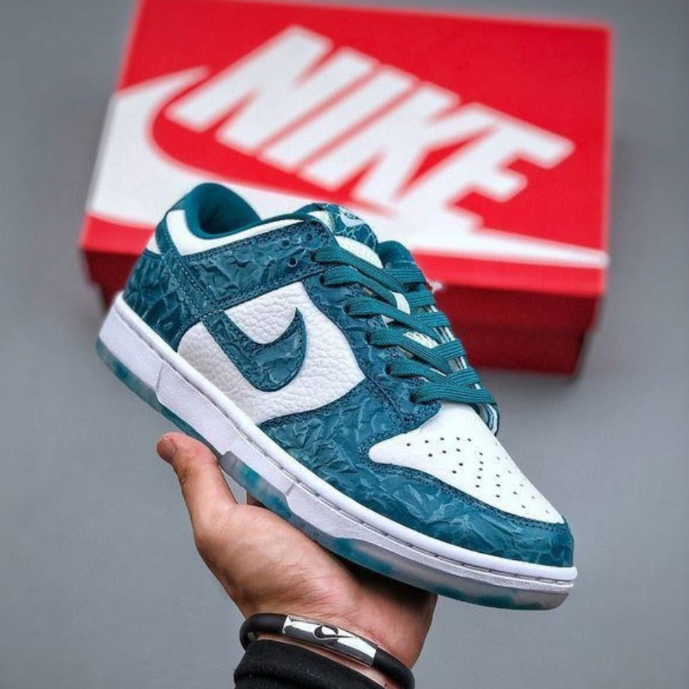 Blue Marble Custom Sneakers Dunk