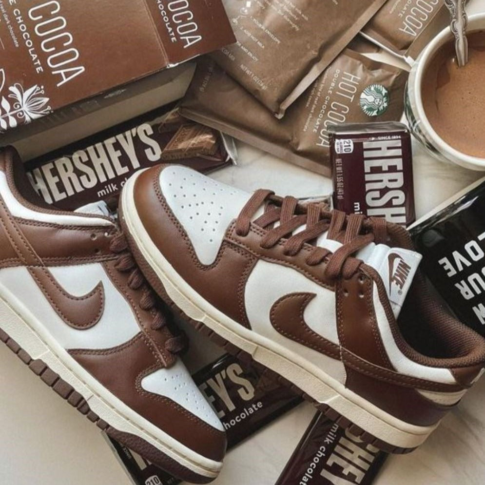 Mocha Brown Sneakers Custom Dunk