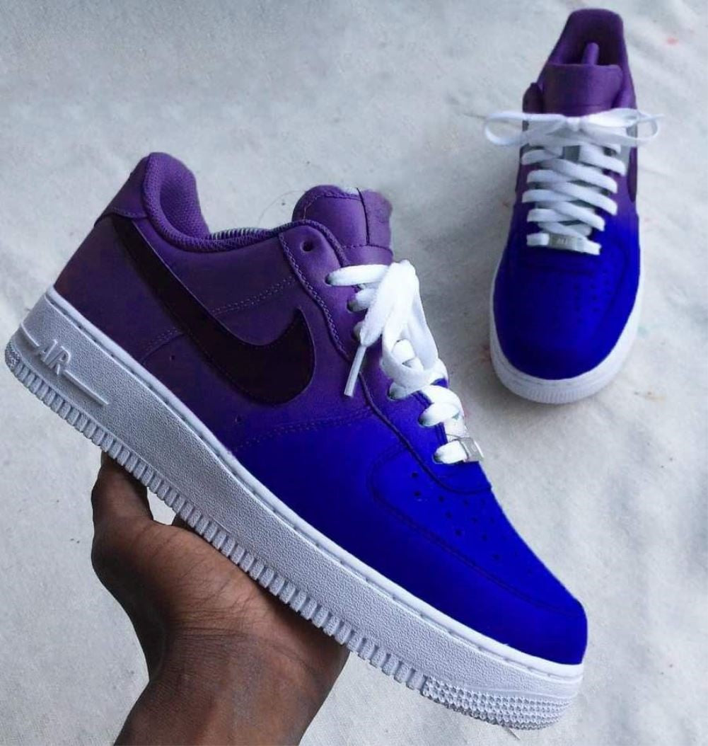 Dark Color Custom Sneakers Air Force 1