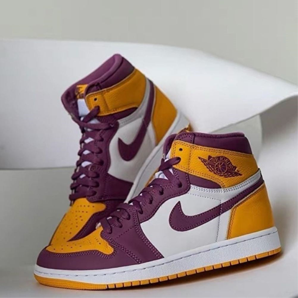 Purple Brotherhood Sneakers Custom Air Jordan 1