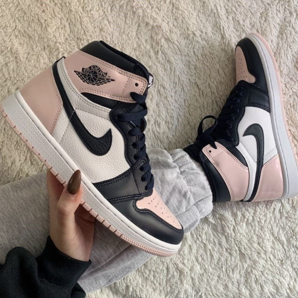 Pink Chill Sneakers Custom Air Jordan 1