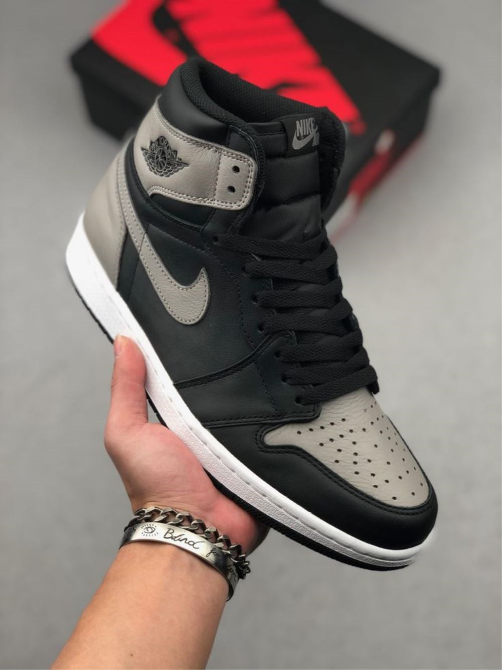 Dark Color Custom Sneakers Air Jordan 1 High