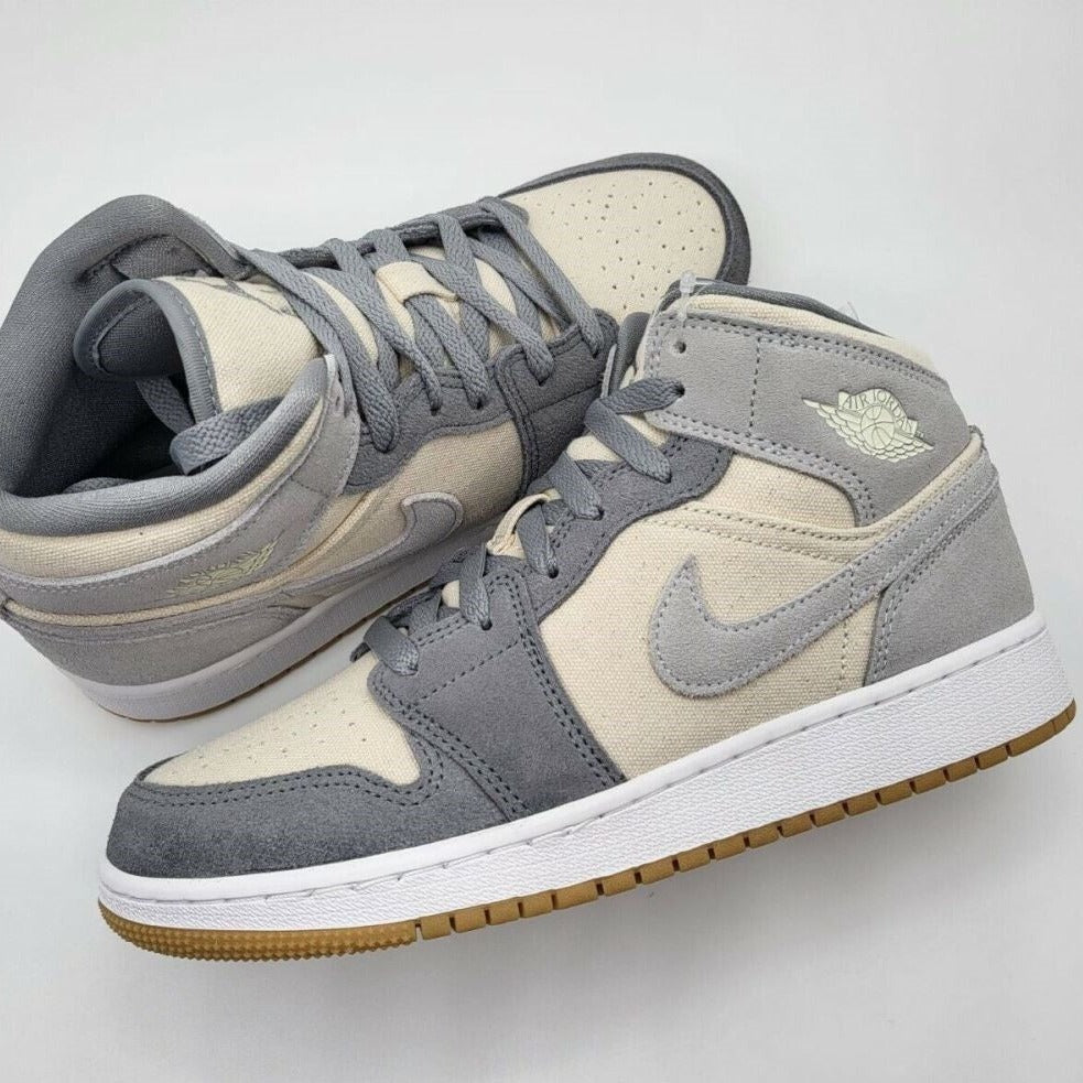 Retro Grey Sneakers Custom Air Jordan 1