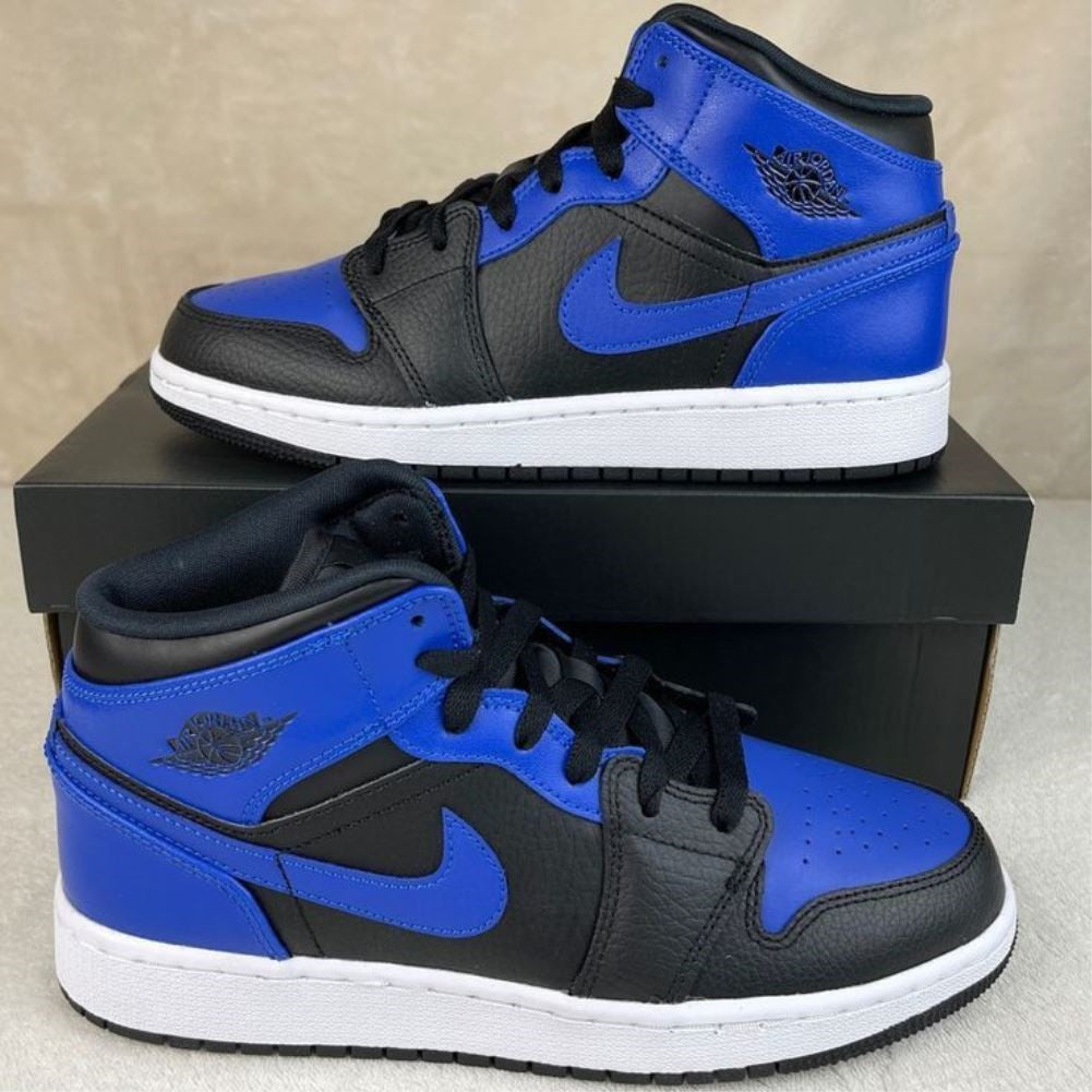 Blue Black Custom Sneakers Air Jordan 1