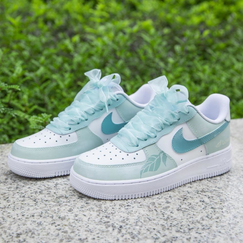 Lemon Green Custom Sneakers Air Force 1