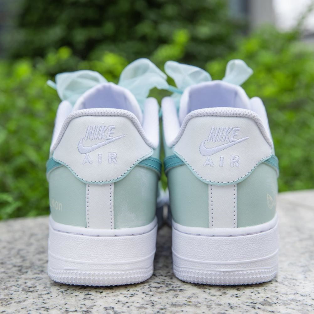 Lemon Green Custom Sneakers Air Force 1