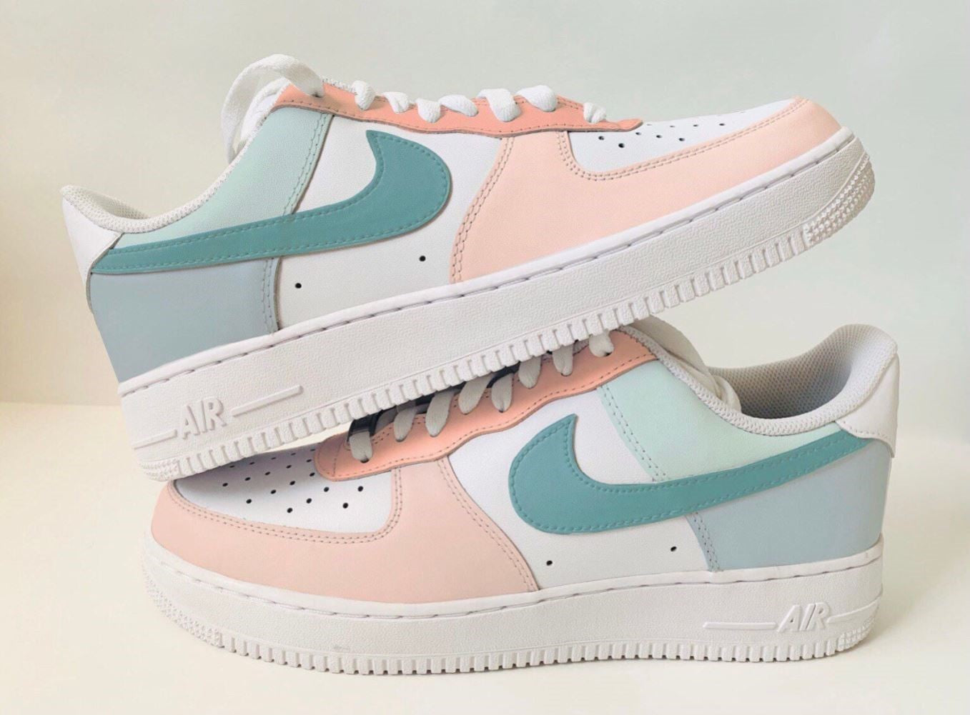 Soft Color Custom Sneakers Air Force 1