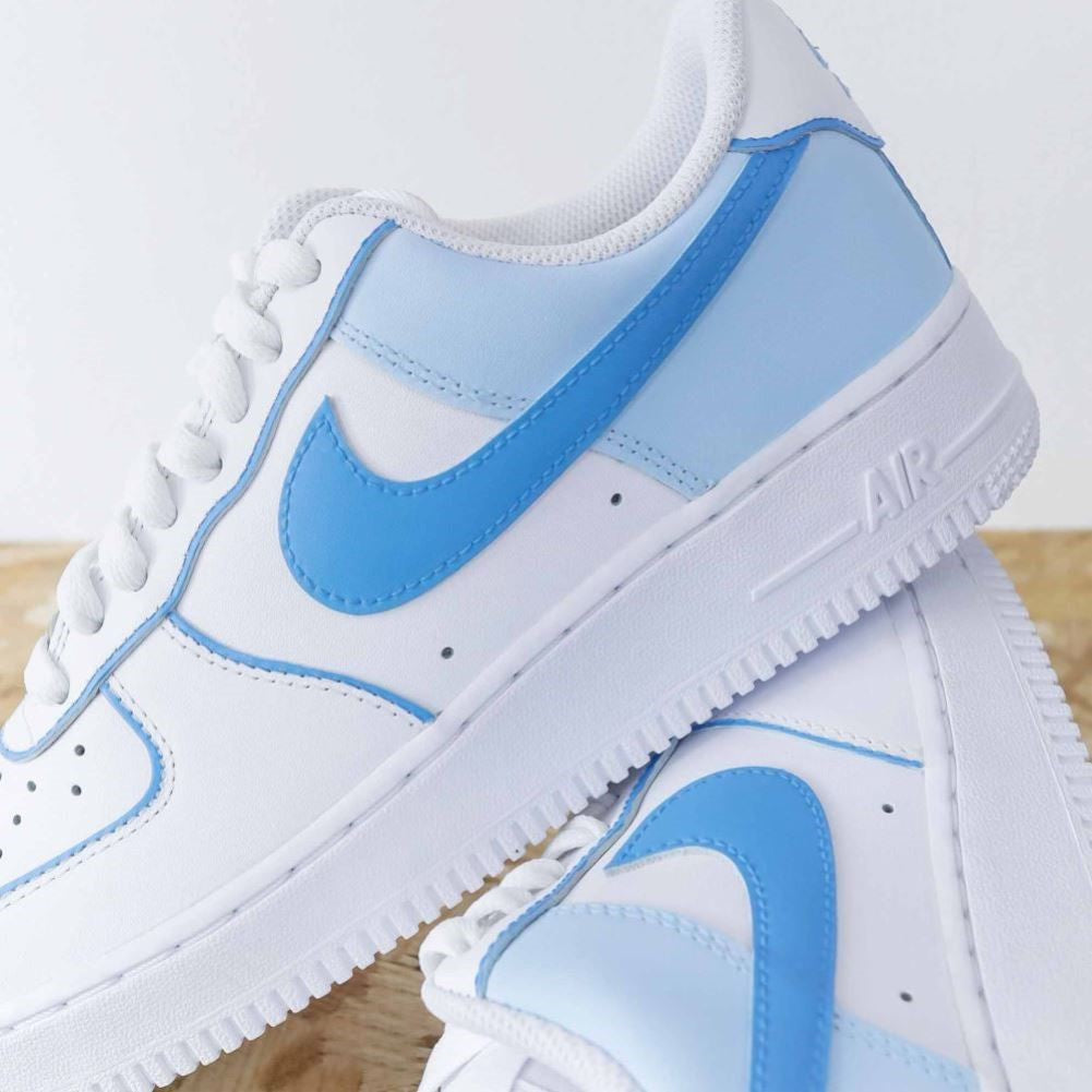 Soft Blue Custom Sneakers Air Force 1