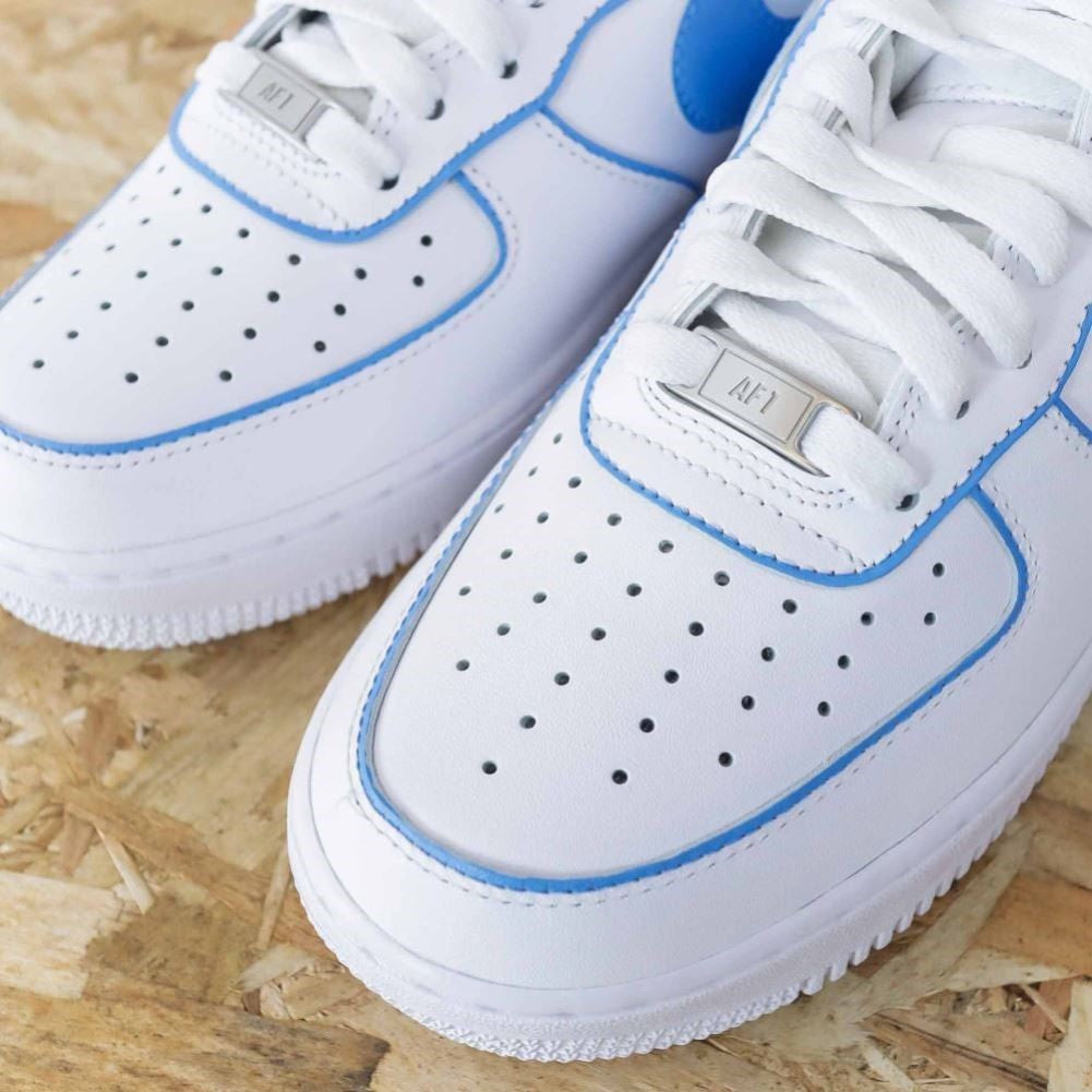 Soft Blue Custom Sneakers Air Force 1