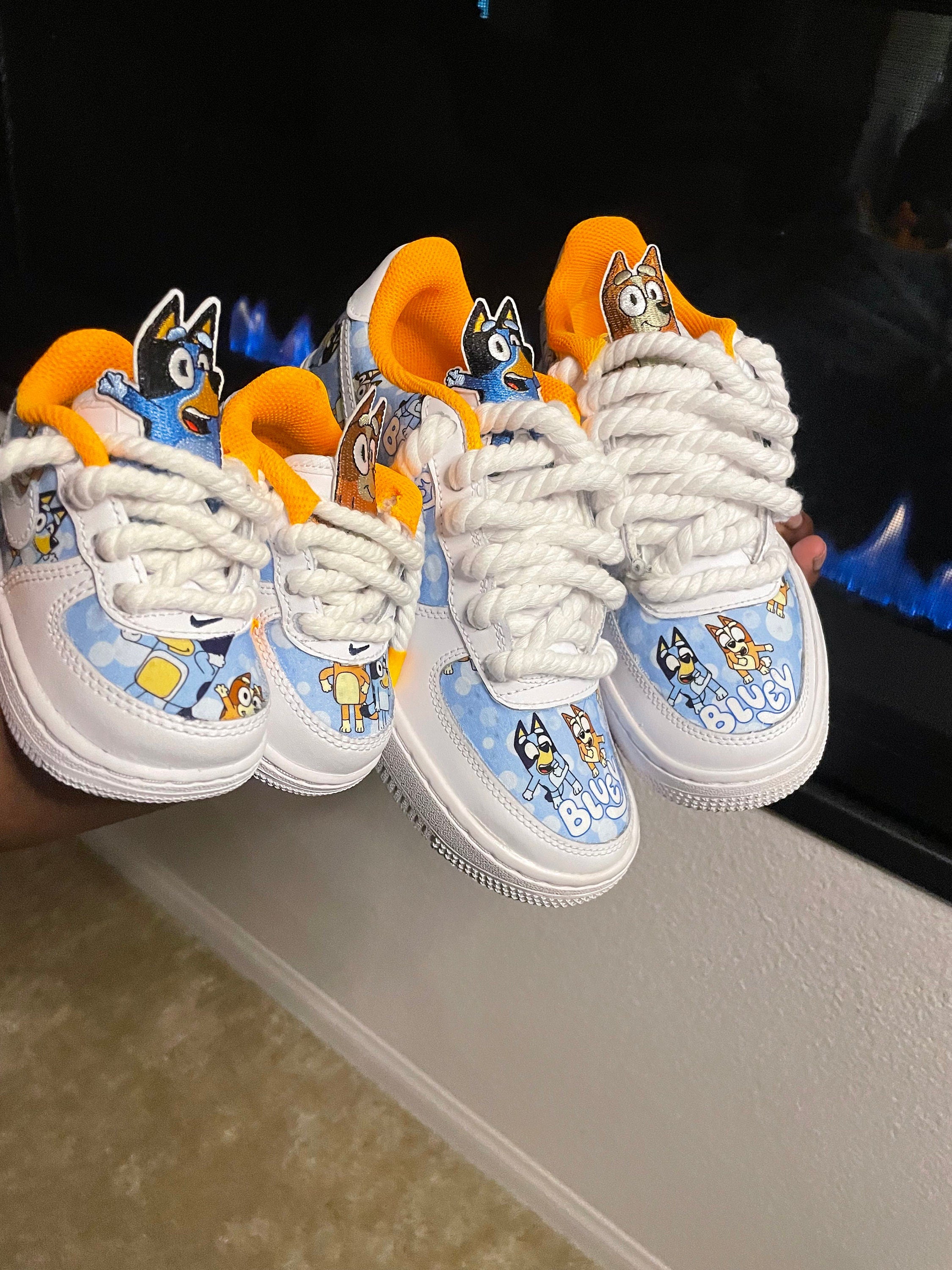 Bluey Cartoon Custom Sneakers Air Force 1