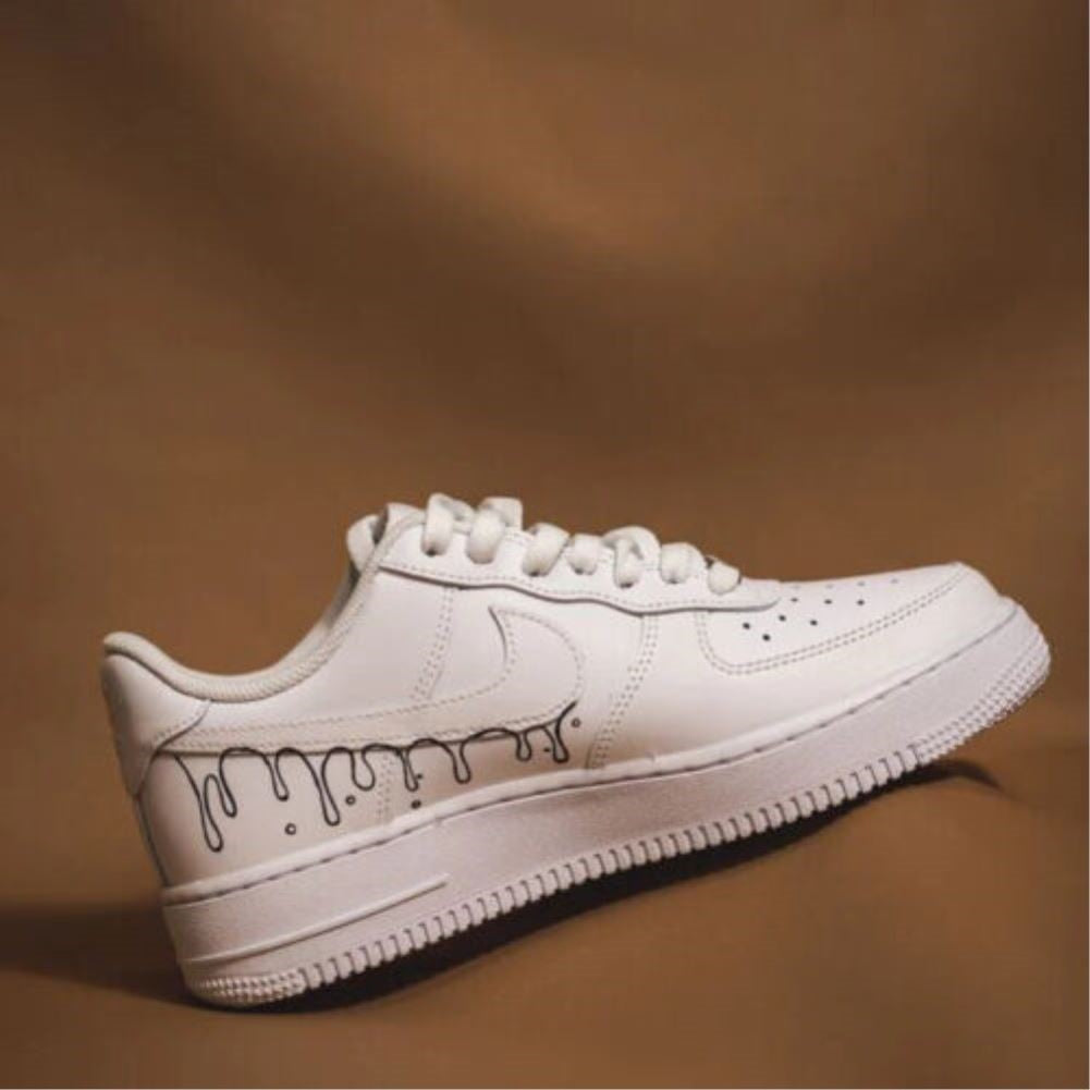 Line Dripping Custom Sneakers Air Force 1