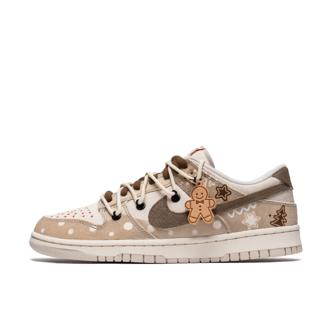 Christmas Gift Xmas Custom Dunk Khaki